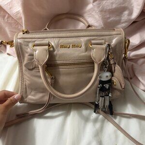 MiuMiu Vitello Cross Bag